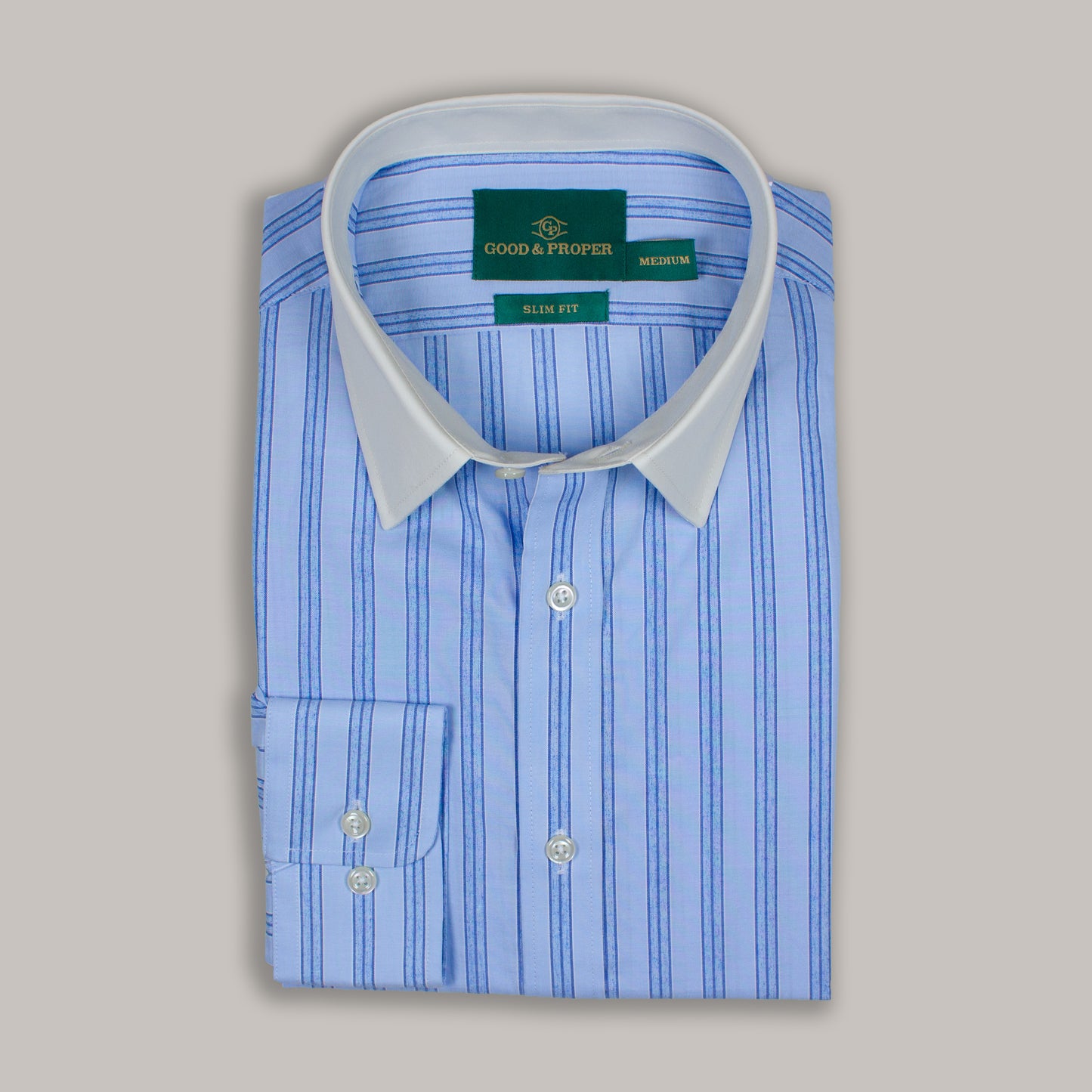 Slim Fit Cambridge-overhemd